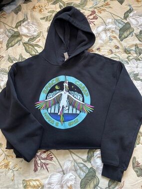 GRiZ Space Camp Nova 6 Cropped Hoodie - Small